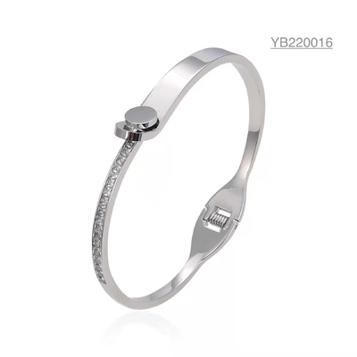 пряжка ремня дизайн бриллиант браслет серебро нержавеющая сталь браслеты серии Nail