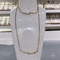 Горный хрусталь кулон ожерелье браслет 18k позолоченные модные украшения