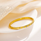 золото 14K покрыло браслеты золота браслета тенниса кубического Bangle Zirconia классические для женщин