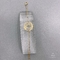 Комплект ювелирных изделий из нержавеющей стали со стразами из 18-каратного золота, круг, перекрытие, ожерелье и браслет