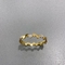 Дорогой браслет диаманта набора сердца Bangle нержавеющей стали ювелирных изделий 18K Rosegold